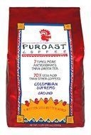 Puroast Low Acid Coffee Colombian Supremo Blend Drip Grind, 12-Ounces Bags (Pack of 2) N4