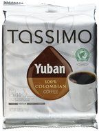 Tassimo Yuban 100% Colombian Coffee, Net Wt. 3.88 Oz, 14-Count T-Discs N12