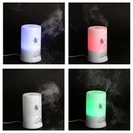 NIUDB Aromatherapy Essential Oil Purifier Diffuser Air Humidifier with 4 Timer Settings and 6 Color Light Changes N2