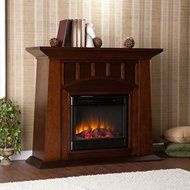 Lowery Fireplace, ELECTRIC, ESPRESSO
