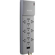 Belkin 8-Outlet Commercial Power Strip Surge Protector with 8-Foot Power Cord, 2500 Joules (BE108000-08-CM) N3