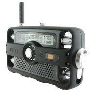 Etn FR1000 Voicelink Self-Powered Hand-Crank AM/FM/NOAA Weather Two-Way GMRS Clock Radio with Flashlight, Siren...