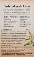 Organic India Chai Masala Tulsi Tea - 18 per pack -- (6 pack) N2