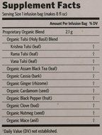 Organic India Chai Masala Tulsi Tea - 18 per pack -- (6 pack) N3