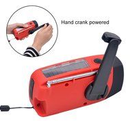Ckeyin &reg; Dynamo Emergency Solar Hand Crank Self Powered AM/FM/WB Radio, LED Flashlight, Smart Phone Charger Power... N2