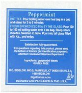 Bigelow Peppermint Herbal Tea, 20-Count Boxes (Pack of 6) N3
