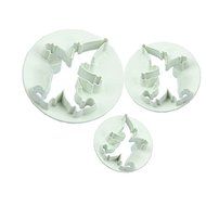 Cookie Cutter Flowers Baking Cake Decoration Clown Cake Mold 3Pcs shopping N2