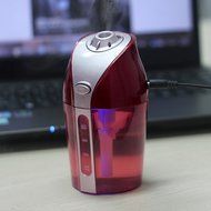 Mini Car Cool USB Portable Mist Humidifier No Noise 3.143.145.51 Inch (250ml) N3