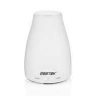 BESTEK 120ml Aromatherapy Essential Oil Diffuser Portable Ultrasonic Cool Mist Aroma Humidifier with 7 LED Lights... N6