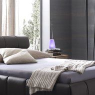 ledsniper 100ml Essential Oil Diffuser, Cool Mist Aroma Humidifier with 7 Changing Colorful LED Lights, Waterless... N5