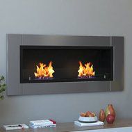Moda Flame Valencia PRO Wall Mounted Ethanol Fireplace N5