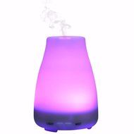 Amir Oil Diffuser, ELEGIANT 100ml Aroma Essential Oil Diffuser Ultrasonic Mist Air Humidifier with Color-changing... N6