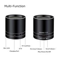 Rose Gold Bluetooth Speaker By BOOMER VIVI Portable Mini Bluetooth Speaker Wireless Loud Speaker With Clear Sound... N2