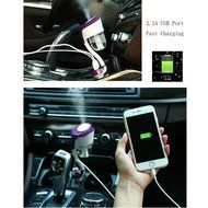 Megadream Portable Auto Off 3 in 1 Car Cigarette Charger Kit with Cool Mist Humidifiers + Essential Oil Diffusers... N24