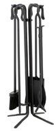 Uniflame, T18070BK, 5pc Black Wrought Iron Toolset