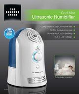 The Sharper Image EV-HD10 Cool Mist Ultrasonic 1-Gallon Humidifier with Clean Mist Technology N2
