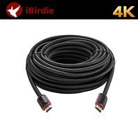iBirdie High Speed HDMI cable 15ft(4.6m), Supports Ethernet,1080P, 3D, 4K and Audio Return(ARC), 26AWG, Braided... N3