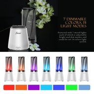 Seneo Aromatherapy Essential Oil Diffuser, Vase Design Aroma Cool Mist Ultrasonic Humidifier with Flower Arrangement... N2