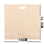 Mangocore 3pcs Reusable Toaster Bag Non Stick Bread Bag Sandwich Bags PTFE Coated Fiberglass Toast Microwave Heating... N3