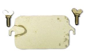 Burn Pot Cleanout Cover with Wingscrews For Harman &amp; Eco Choice Stoves 1-00-06623
