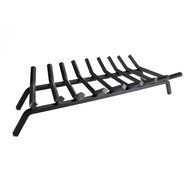 Pleasant Hearth - 3/4" Premium Solid Steel Fireplace Grates, Black, 30-Inch N2