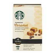 Starbucks Ground Coffee K-Cups, Caramel, 10 ct