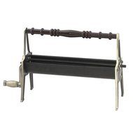 Woodfield Antique Brass Newspaper Log Roller