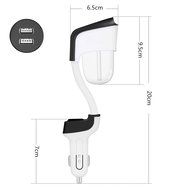 Security Car Humidifier, Ultrasonic Mini Cool Mist Aroma Humidifier Dual USB Charger Port Air Purifier with Auto... N5
