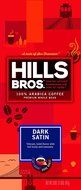 Hills Bros Coffee Dark Satin Premium Whole Bean Coffee, 32 Ounce N5