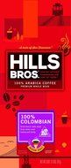 Hills Bros Coffee Dark Satin Premium Whole Bean Coffee, 32 Ounce N6