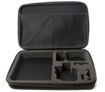 RioRand&reg; Shockproof Protective Case Bag for GoPro, GoPro HD, GoPro Hero3+, HERO4, RioRand RS4000,RS6000 (Black)