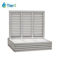 19-7/8x21-1/2x 1 Dust &amp; Pollen Merv 8 Pleated Replacement AC Furnace Air Filter (6 Pack) N3