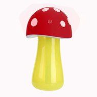 Mist Humidifier, YCTA LED Essential Oil Diffuser Mushroom Mist Discharge Air Diffuser Purifier - Red