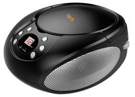 QFX J-211BT Bluetooth Boombox CD Player and FM Radio