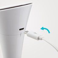 QH Silent USB Air Purifier Mini Humidifier For Office Home Car and Baby (Blue) N24