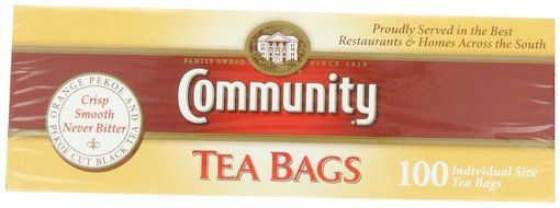 Community Coffee Iced Tea Bags, 24 Count (Pack of 6) N17
