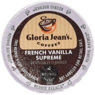 Keurig, Gloria Jean's, French Vanilla Supreme, K-Cup packs, 50-Count
