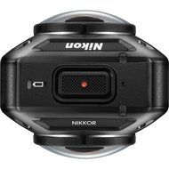 Nikon KeyMission 360 Wi-Fi Shock &amp; Waterproof 4K Video Action Camera Camcorder + Action Mounts + 64GB Card + Battery... N5