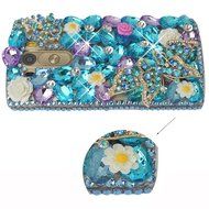 LG G Stylo Case, LG G Stylo Bling Case-Spritech(TM) 3D Handmade Colorful Diamond Bling with Butterfly Flower Decoration... N52
