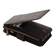 Wallet Wristlet Clutch for iPhone 7 Plus Luxury Pattern Zip Wallet Clutch Case, Miniko(TM) Quilted Handbag Clutch... N4