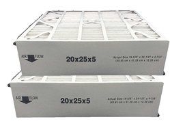 Atomic 259112-102 Trion Air Bear MERV 11 Compatible Replacement Filter - 20x25x5 - 2 Pack N2
