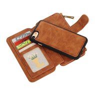 Wallet Wristlet Clutch for iPhone 7 Plus Luxury Pattern Zip Wallet Clutch Case, Miniko(TM) Quilted Handbag Clutch... N6