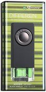 Treefrog Differen Luxury Fragrance Vent Clip Car Air Freshener Scent, Vanilla, Black