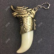 Refillable Jet Flame Butane Torch Cigar Windproof Dragon Style Cigarette Lighter N4