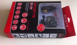 iRainy 1.5 inch LCD Waterproof Built-in-Wifi Sports DV HD 1080P Helmet H.264 12MP Car Recorder Diving Bicycle...