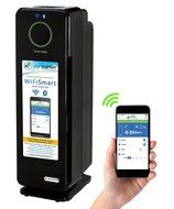GermGuardian CDAP4500BCA WiFi Smart 4-in-1 True HEPA Air Purifier with SmartAQM Air Quality Monitor N2