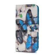 S6 Case,Samsung Galaxy S6 Case - Wallet 3D Effect Colorful Print Patterns Premuim PU Leather Soft TPU Inner Cover... N18