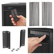 Real Flame VividFlame Electric LED Firebox Fireplace N5