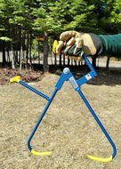 Firewood Tongs - No deep bending N5