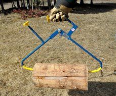 Firewood Tongs - No deep bending N6